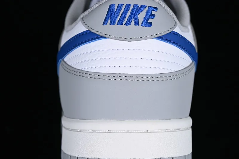 All categories Nk SB Dunk series Nk SB Dunk Low low-top sneakers Nk Dunk Low "Grey Royal Blue" white gray blue low-top casual sports skateboard shoes FN3878-001